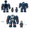 4Sets/Lot Super Heroes Marvel Avengers IronMan Hulkbusters Model Figure Blocks Compatible Legoe Building Brick Toys For Children - BRICKPICK Shop - Inspire and develop the builders of tomorrow