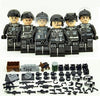 6pcs SWAT Military Army World War 2 Navy Seals Special Forces Team Soldier Building Blocks Brick Figure Educational Toy Gift Boy - BRICKPICK Shop - Inspire and develop the builders of tomorrow