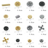 650PCS Blocks Technic Parts Gear Rack Cross Axle Accessory Car Tires Set Truck Connector Toy MOC lego Bulk Building Bricks - BRICKPICK Shop - Inspire and develop the builders of tomorrow