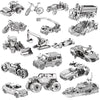 N 3D Metal Puzzle World Building Car  Model Kid Assembly Adult Jigsaw Educational Toys - BRICKPICK Shop - Inspire and develop the builders of tomorrow