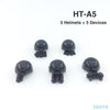 DIY Accessories Helmet Night Vision EOD Compatible Figures Military Weapon Army Soldier SWAT WW2 LEGO - BRICKPICK Shop - Inspire and develop the builders of tomorrow