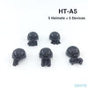 DIY Accessories Helmet Night Vision EOD Compatible Figures Military Weapon Army Soldier SWAT WW2 LEGO - BRICKPICK Shop - Inspire and develop the builders of tomorrow
