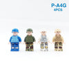 DIY Accessories Helmet Night Vision EOD Compatible Figures Military Weapon Army Soldier SWAT WW2 LEGO - BRICKPICK Shop - Inspire and develop the builders of tomorrow