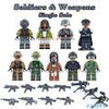 DIY Accessories Helmet Night Vision EOD Compatible Figures Military Weapon Army Soldier SWAT WW2 LEGO - BRICKPICK Shop - Inspire and develop the builders of tomorrow