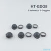 DIY Accessories Helmet Night Vision EOD Compatible Figures Military Weapon Army Soldier SWAT WW2 LEGO - BRICKPICK Shop - Inspire and develop the builders of tomorrow