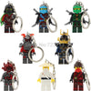 Jay Kai Carmadon NYA Ninjagoed Krux Keychain Vermin Wu Chaveiro Cole Pythor Key General Of Cryptor DIY Building Blocks Toys - BRICKPICK Shop - Inspire and develop the builders of tomorrow