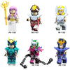 Cartoon Comic Saint Seiya movie Athena Shiryu Glacier Tutankhamu Godzilla Alien Ultraman building block toy for children - BRICKPICK Shop - Inspire and develop the builders of tomorrow