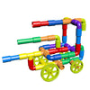 Colorful Water Pipe Building Blocks+Car Wheels DIY Assembling Pipeline Tunnel Car Model Compatible with Big Blocks - BRICKPICK Shop - Inspire and develop the builders of tomorrow
