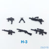 Heavy Machine Guns DIY Military Weapons Bazooka Soldiers Army Model Building Block Brick Arms WW2 Police Legoed Toy For Children - BRICKPICK Shop - Inspire and develop the builders of tomorrow