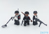 Heavy Machine Guns DIY Military Weapons Bazooka Soldiers Army Model Building Block Brick Arms WW2 Police Legoed Toy For Children - BRICKPICK Shop - Inspire and develop the builders of tomorrow