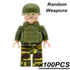 20/50pcs/lot WW2 Blocks German Soldiers Military Army Soviet Union UK US Italy Building Bricks Weapons Gifts Toys for Children - BRICKPICK Shop - Inspire and develop the builders of tomorrow