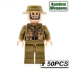 20/50pcs/lot WW2 Blocks German Soldiers Military Army Soviet Union UK US Italy Building Bricks Weapons Gifts Toys for Children - BRICKPICK Shop - Inspire and develop the builders of tomorrow