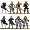 Set Game Army Soldiers Duty Military Series with Weapons Call Telescope Building Blocks Bricks Toys for Children - BRICKPICK Shop - Inspire and develop the builders of tomorrow