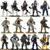Set Game Army Soldiers Duty Military Series with Weapons Call Telescope Building Blocks Bricks Toys for Children - BRICKPICK Shop - Inspire and develop the builders of tomorrow