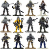 Set Game Army Soldiers Duty Military Series with Weapons Call Telescope Building Blocks Bricks Toys for Children - BRICKPICK Shop - Inspire and develop the builders of tomorrow