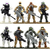Set Game Army Soldiers Duty Military Series with Weapons Call Telescope Building Blocks Bricks Toys for Children - BRICKPICK Shop - Inspire and develop the builders of tomorrow