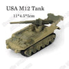 1pcs 1:72 4D Plastic Assemble Tank Kits World War II Model Puzzle Assembling Military Sand Table Toys For Children - BRICKPICK Shop - Inspire and develop the builders of tomorrow