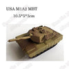 1pcs 1:72 4D Plastic Assemble Tank Kits World War II Model Puzzle Assembling Military Sand Table Toys For Children - BRICKPICK Shop - Inspire and develop the builders of tomorrow