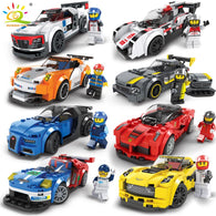 Roadster Racing Car Aferraried Model Building Blocks Compatible Legos Technic City Figures Enlighten Bricks Toys For Children - BRICKPICK Shop - Inspire and develop the builders of tomorrow