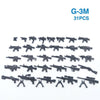 Heavy Machine Guns DIY Military Weapons Bazooka Soldiers Army Model Building Block Brick Arms WW2 Police Legoed Toy For Children - BRICKPICK Shop - Inspire and develop the builders of tomorrow