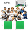 12pcs World Football Team Soccer Player Figures Building Blocks Compatible LEGO City Europe Football Bricks Toys For Children - BRICKPICK Shop - Inspire and develop the builders of tomorrow
