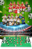 12pcs World Football Team Soccer Player Figures Building Blocks Compatible LEGO City Europe Football Bricks Toys For Children - BRICKPICK Shop - Inspire and develop the builders of tomorrow