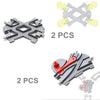 Marumine Blocks Duplo Toy Train Track Crossover Parts Railway Switch Building Bricks Gift for Children - BRICKPICK Shop - Inspire and develop the builders of tomorrow