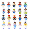 Big Building Blocks Parts Bricks Doll Figure Window Leaf Coach Cart Slide Ladder Tree Motorbike Compatible with Duploe Baby Toys LEGO - BRICKPICK Shop - Inspire and develop the builders of tomorrow