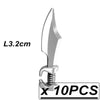 10pcs/lot Weapons Helmet Shield Middle Ages Ancient Greece Rome Spartan Warriors MOC Building Blocks Toys for Children - BRICKPICK Shop - Inspire and develop the builders of tomorrow