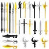 10pcs/lot Weapons Helmet Shield Middle Ages Ancient Greece Rome Spartan Warriors MOC Building Blocks Toys for Children - BRICKPICK Shop - Inspire and develop the builders of tomorrow